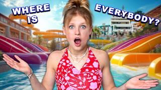 World’s Largest Waterpark to Ourselves! Overcoming Fear