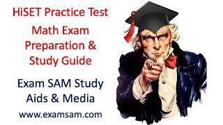 HiSET Practice Test - HiSET Math Exam Prep & Study Guide
