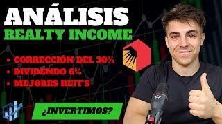  ANÁLISIS de REALTY INCOME (O) |  CORRECCIÓN del 30% desde MÁXIMOS |  DIVIDENDO del 6%