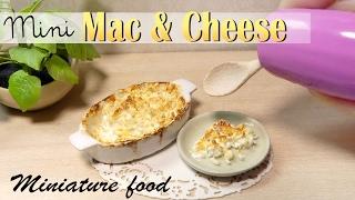 How To Mac And Cheese Tutorial // DIY Miniature Food // sugarcharmshop