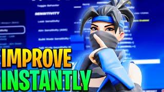 How to IMPROVE 10x Faster on Controller INSTANTLY + Tips and Tricks for 0 DELAY ON FORTNITE!