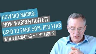 Howard Marks: How can an investor with small amounts of capital achieve superior returns?