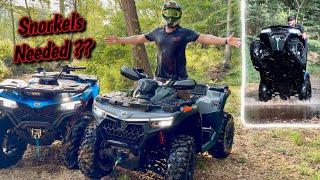 CFMOTO CFORCE ATVs Go Full Send Deep Creek Riding | Gen 3 1000 & 500