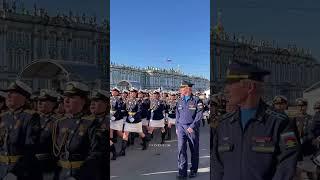 Russian female soldiers on parade day #Moscow #Russia #military #army