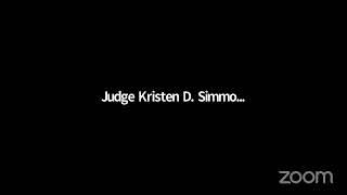 Judge Kristen D. Simmons' Courtroom- Civil Proceedings