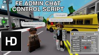 FE Roblox Script Troll Admin Control Chat |Hydrogen,fluxus,Arceus x Mobile