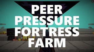 Minecraft Elegance: Peer Pressure Fortress Farm (Java 1.16.4+*)