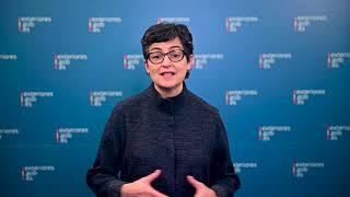 Mensaje de la ministra de Asuntos Exteriores, UE y Cooperación por nuestro 20º aniversario