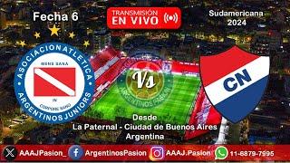 ARGENTINOS JUNIORS Vs CLUB NACIONAL - TRANSMISIÓN en VIVO - Copa Sudamericana