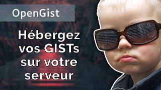 Opengist - Auto-hébergez vos bouts de code (GIST) sur votre Synology