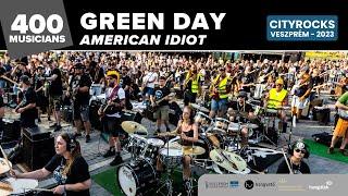 Green Day - American Idiot - 400 musicians - (The biggest rock flashmob in Central Europe) 𝗖𝗜𝗧𝗬𝗥𝗢𝗖𝗞𝗦