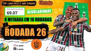 TOP5 DA LIGA DOS YOUTUBERS 2023 - MÉDIA +80pts POR RODADA EM 2 ANOS  TOP1.000 NACIONAL PELO 2º ANO!