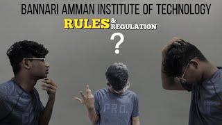 Rules and Regulation of Bannari Amman Institute of Tecnology #college  #rules #trendingvideo#video