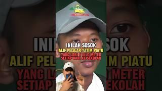 Inilah sosok alif pelajar yatim piatu yang lari 5km setiap hari untuk sekolah #alif #FunFacts #FAKTA