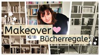 Bücherregal Makeover   Ich wirble Staub auf - inklusive Schnack & ungeplanten Gästen