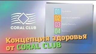 Концепция здоровья от Coral Club. Три шага к активному долголетию.