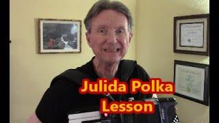 ~Julida Polka   free accordion lesson, Dale Mathis