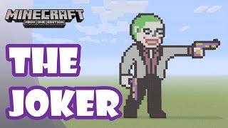 Minecraft: Pixel Art Tutorial and Showcase: The Joker (Suicide Squad)