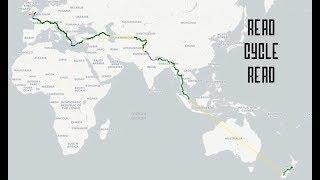 Cycling around the World - 1 second everyday