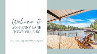 290 Penny Lane, Townville, SC. Lake Hartwell