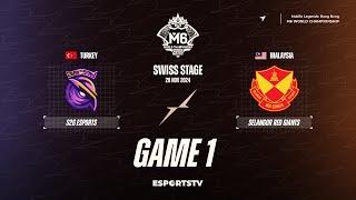 S2G Esports vs Selangor Red Giants GAME 1 M6 World Championship | SRG vs S2G ESPORTSTV