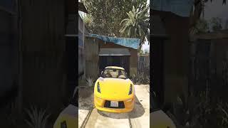 TREVOR BUYS A GOLD FERRARI |#shorts #gta5