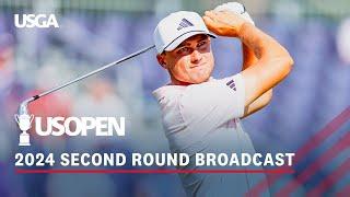 2024 U.S. Open (Round 2): Ludvig Åberg Sets the Pace at Pinehurst No. 2 | Full Broadcast