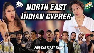 LEVELS! Waleska & Efra react to Northeast Cypher 2020 | Indian Hiphop Cypher for the first time