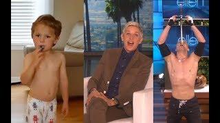 This BABY is a Young Sword Master! Ellen Show!