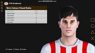 PES 21 FL 23 How to create Shaquille Van Persie  Feyenord