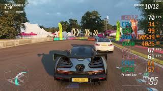 GeForce GTX 1650 SUPER -- AMD Ryzen 5 5600G -- Forza Horizon 4 Benchmark