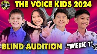 The Voice Kids Philippines 2024 Week 1 Blind Audition September 15 | The Singing Show TV