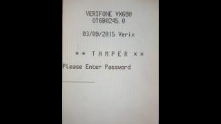 VERIFONE POS TAMPER MESSAGE REMOVAL [VIRAL]