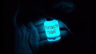 DIY: Make Glow in the dark paint using nail polish and Strontium Aluminate