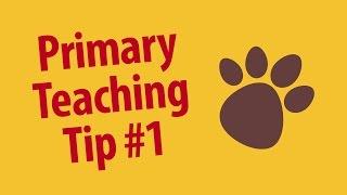 Primary Teaching Tip: Starting Routine