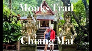 Monks Trail to Wat Pha Lat and Doi Suthep, Chiang Mai, Thailand Vlog