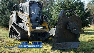 CID Swing Boom Cutter Overview + Demonstration | Skid Steer Solutions