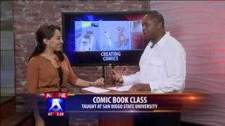 Graphic Novel class with Neil Kendricks