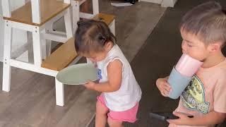 Athena’s understands BISAYA and helps with housechores | Athena at 18months