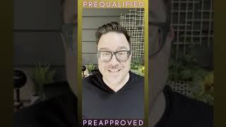 What is the Difference Between Prequalified and Preapproved for a Mortgage? #shorts