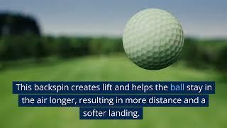 Why does spin rate matter in golf?