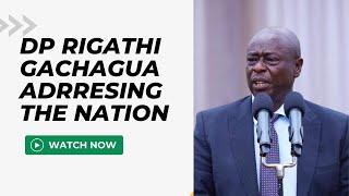 LIVE FROM KAREN: DP RIGATHI GACHAGUA CONFRONTS RESIGNATION & IMPEACHMENT SPECULATIONS