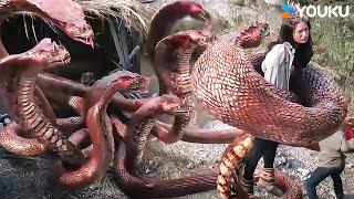 Woman orders Hydra to attack love rival! | Variation Hydra | YOUKU MONSTER MOVIE