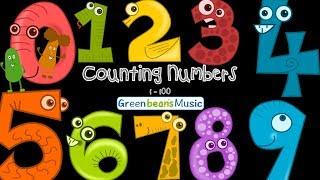 Counting to 100 | Count to 100 | Numbers | Green Bean's Music