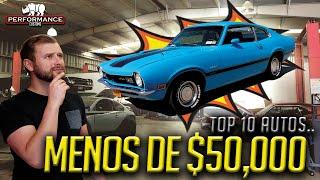 Quieres comprarte un Clásico? // TOP 10 // Autos por Menos de 50 mil en México