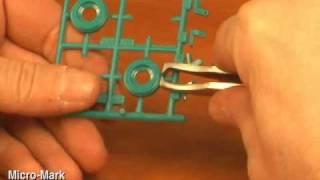 How to Remove Small Parts Using Micro-Mark #82393 Despruing Tweezer