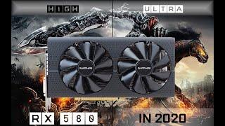AMD Radeon RX 580 4GB In 2020 (High vs Ultra Settings). 15 Game Benchmark