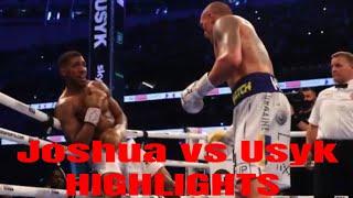Joshua vs Usyk HIGHLIGHTS