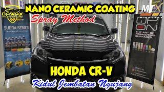 HONDA CR-V MAKIN BERKILAU DENGAN NANO CERAMIC COATING SPRAY METHOD by QPON Tulungagung