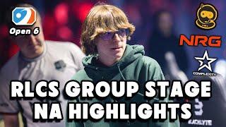 RLCS GROUP STAGE HIGHLIGHTS! | GROUP A - North America Open 6 | Pro Rocket League